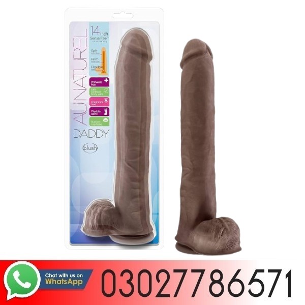 14 Inch Dual Density Silicone Dildo In Pakistan
