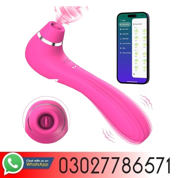 2 In 1 Vibrator and Sucker In Pakistan