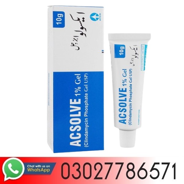 Acsolve Gel Price In Pakistan