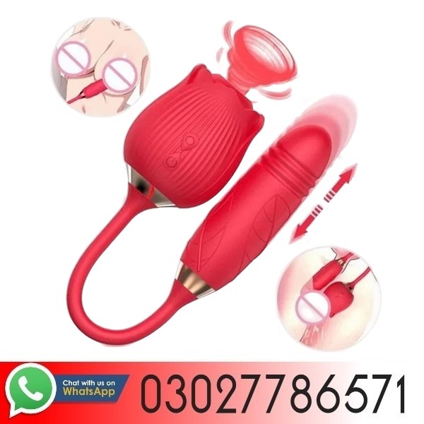 Alovegarden Clitoral G Spot Powerful Rose Vibrator In Pakistan