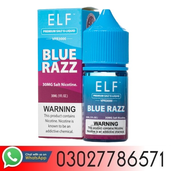 BLUE RAZZ ELF VPR3000 SALTS In Pakistan
