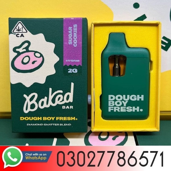 Baked Bar 2g Diamond Shatter Vape In Pakistan
