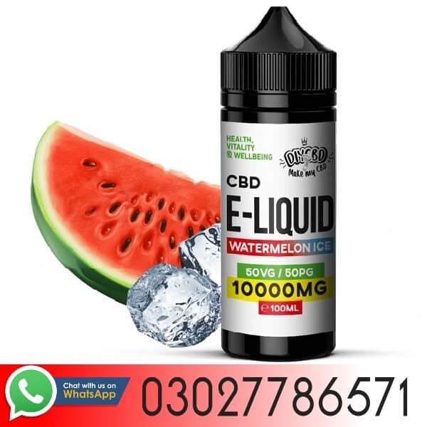 CBD E-Liquid 10000mg Watermelon ICE In Pakistan 
