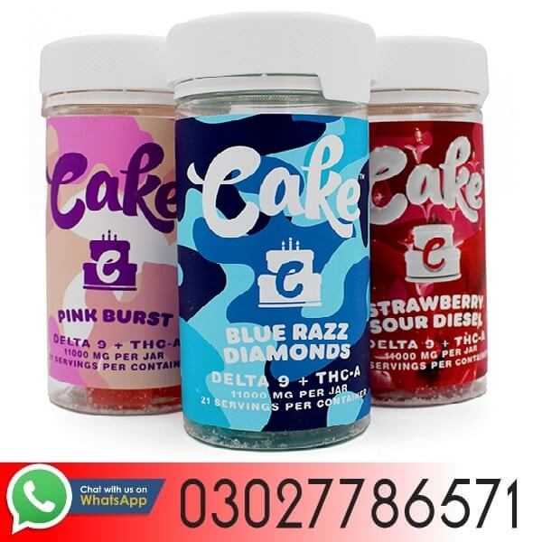 Cake Delta 9 + THC Gummies - 21 CT In Pakistan