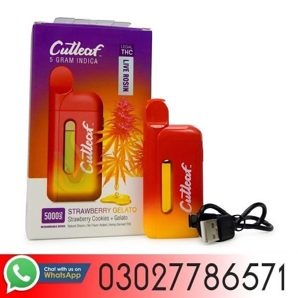 Cutleaf 5 Gram CBD/THC Disposable Case In Pakistan