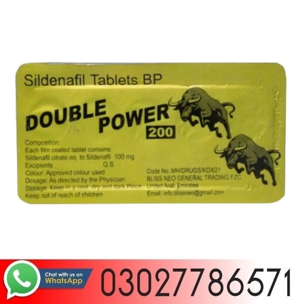 Double Power 200mg Sildenafil Citrate Tablets