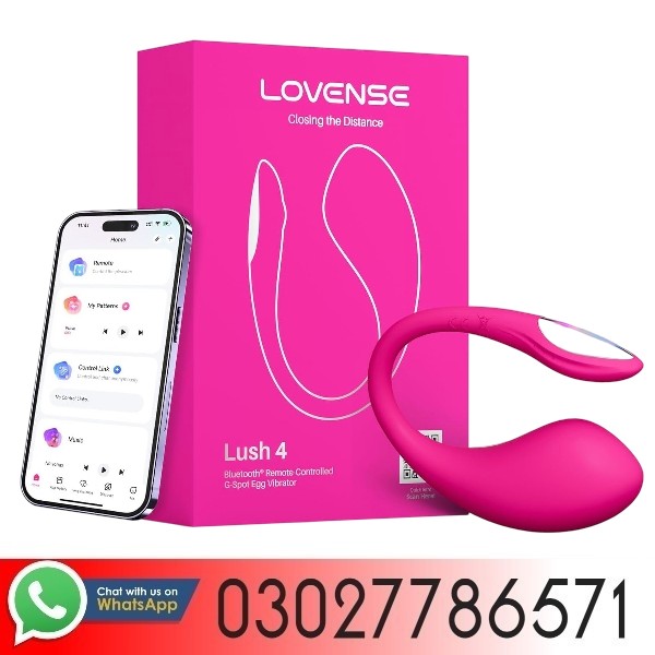 Lovense Lush 4 App Controlled Egg Vibrator