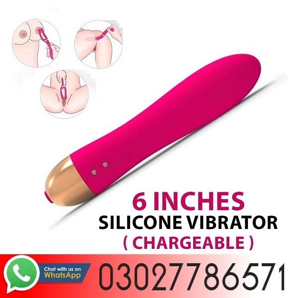 Milo 6 Inches Silicone Vibrator In Pakistan