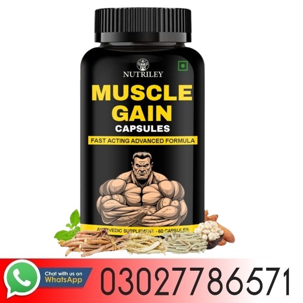 Nutriley Muscle Gain Capsule In Pakistan