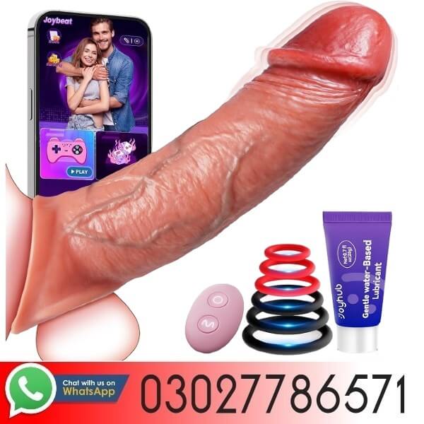 Penis Sleeve Vibrating Cock Ring App Control