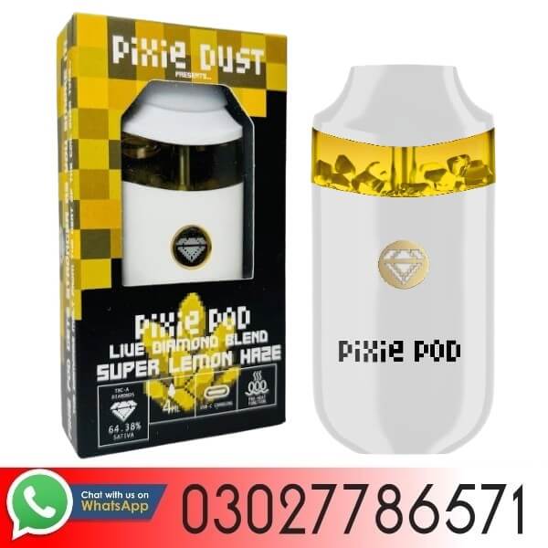 Pixie Dust Pixie Pod THCa Live Diamond Blend Disposable 4ml In Pakistan