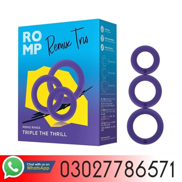Remix Trio Silicone Cock Ring Set In Pakistan