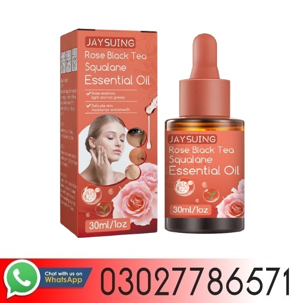 Rose Black Tea Plant Squalane Serum
