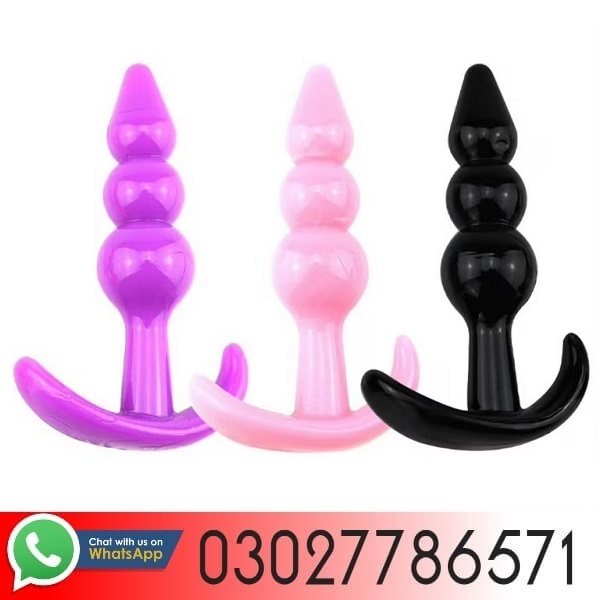 Silicone Butt Plug Ribbed In Pakistan