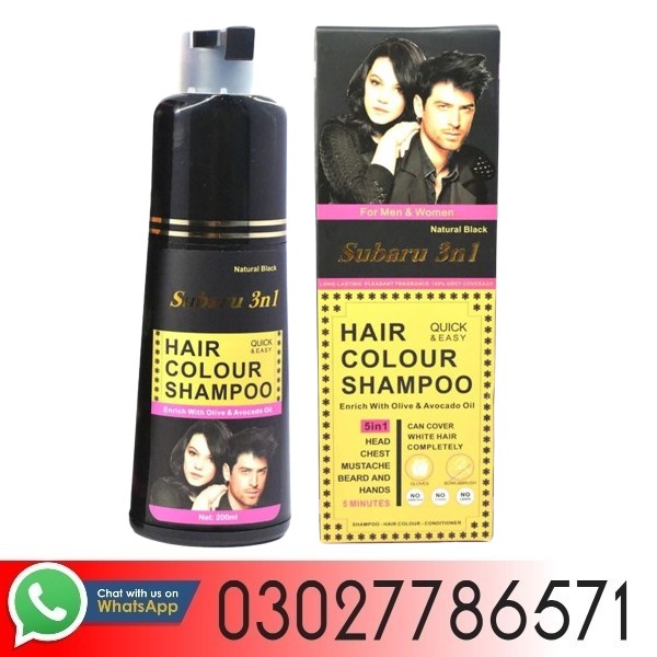 Subaru 3-In-1 Hair Color Shampoo In Pakistan
