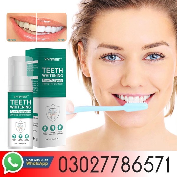 Vivisweet Teeth Whitening Mousse In Pakistan