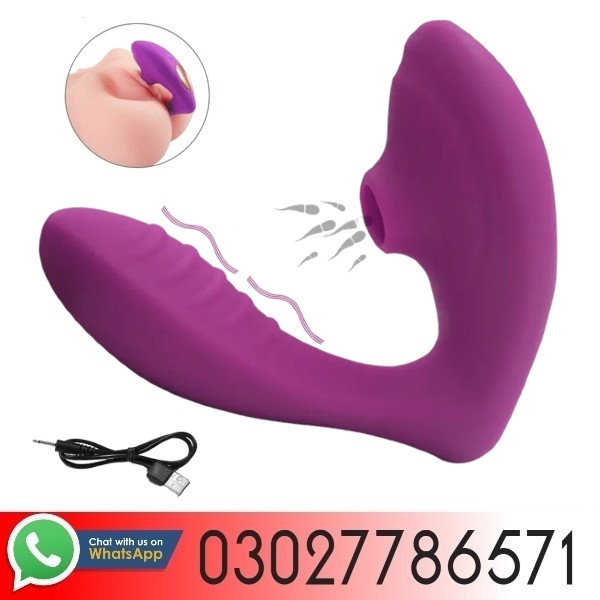 2 In 1 Clit Sucker And Insertable Vibrator In Pakistan