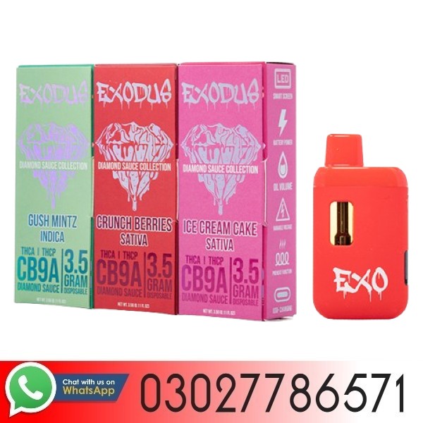 Exodus Diamond Sauce Disposable | 8g In Pakistan