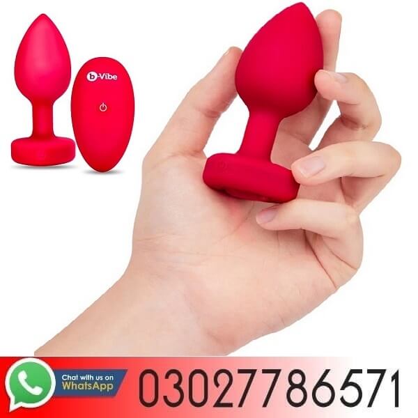 b-Vibe Vibrating Jewel Butt Plug In Pakistan